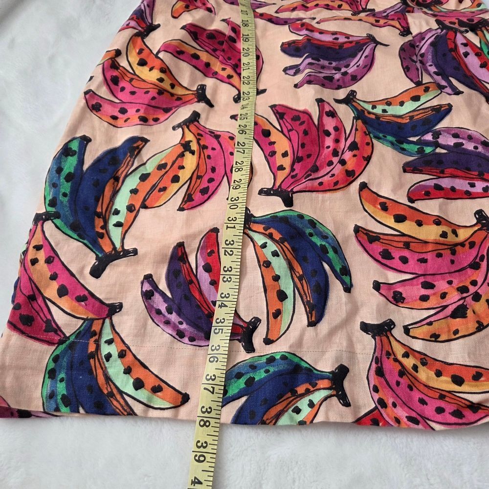 FARM Rio Colorful Banana Print Mini Dress XL - Picture 9 of 10